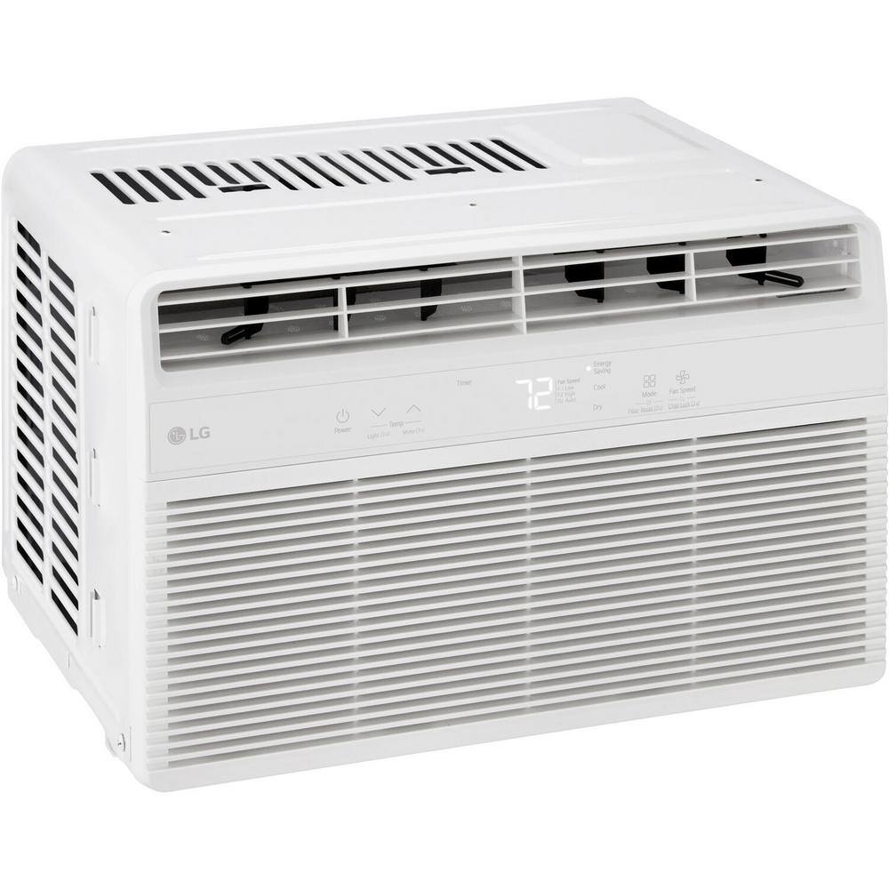 LG 6,000 BTU White Window Air Conditioner with Remote