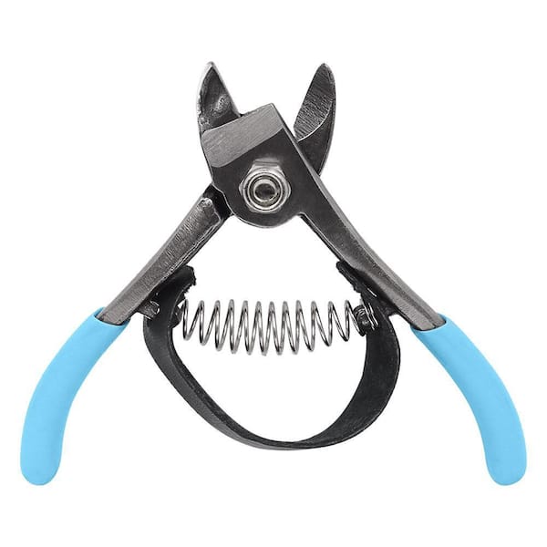 ZENPORT 4.5 in. L Forged Stainless Steel Fuji/Orange Fruit Clipper