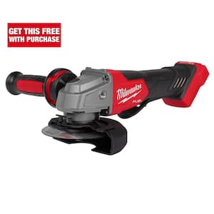 M18 FUEL 18V Lithium-Ion Brushless Cordless 4-1/2 in./5 in. Grinder w/Paddle Switch (Tool-Only)