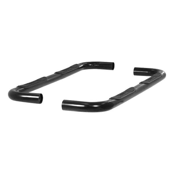 Aries 3-Inch Round Black Steel Nerf Bars, No-Drill, Select Toyota ...