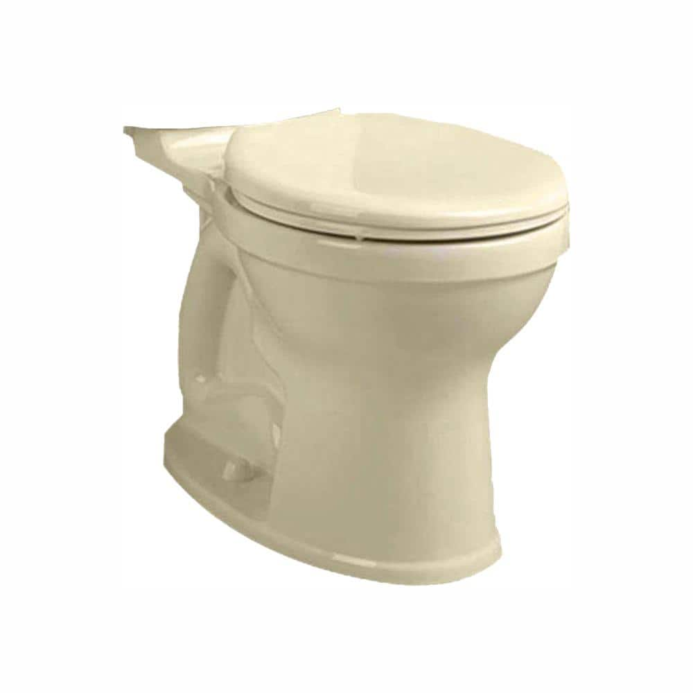 American Standard Champion 4-High Efficiency Tall Height Round Toilet Bowl Only in Bone