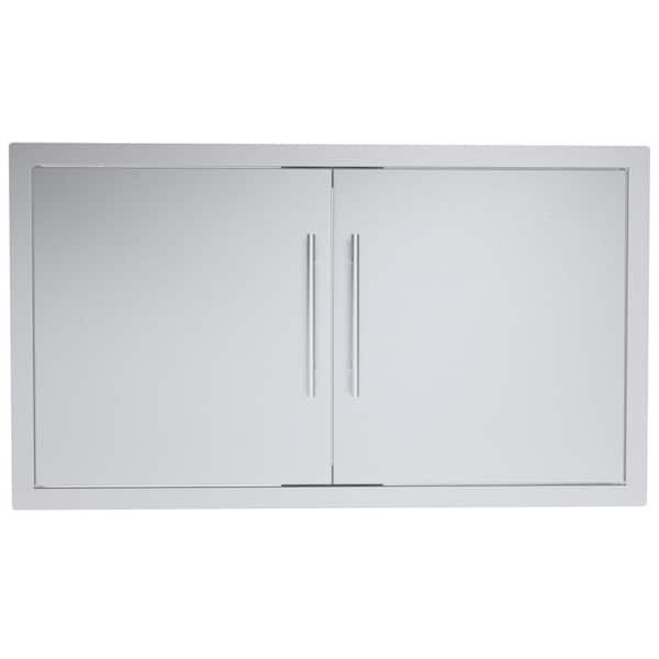 Texan 36 in. Stainless Steel 2-Door Access-Door Unit