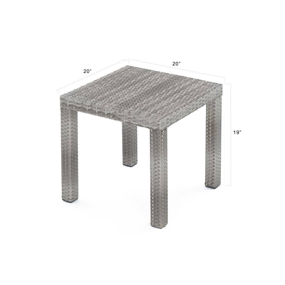 Cannes Maxim 5-Person Beige Outdoor Seating Set with Sunbrella Cushions