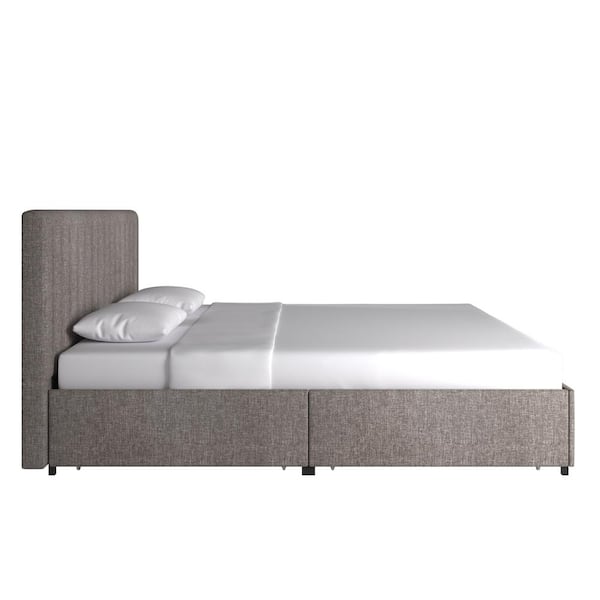 Keating upholstered store platform bed