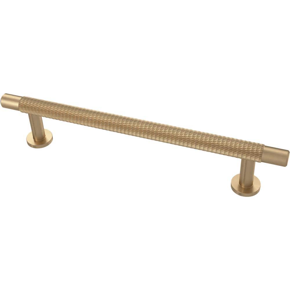 Knurled 5-1/16 in. (128 mm) Modern Champagne Bronze Round Cabinet Drawer Bar Pull price history on PriceWatchPro
