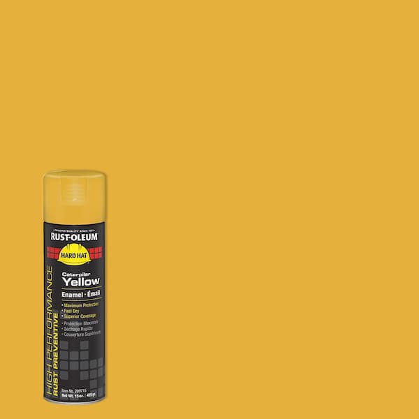 Rust-Oleum 15 oz. Rust Preventative Gloss Caterpillar Yellow (Old) Spray Paint (Case of 6)