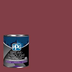 1 qt. PPG1052-7 Ruby Lips Semi-Gloss Door, Trim & Cabinet Paint