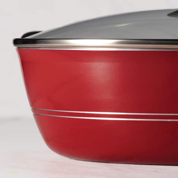 Tramontina Pots & Pans 5 qt. Aluminum Nonstick Covered Dutch Oven