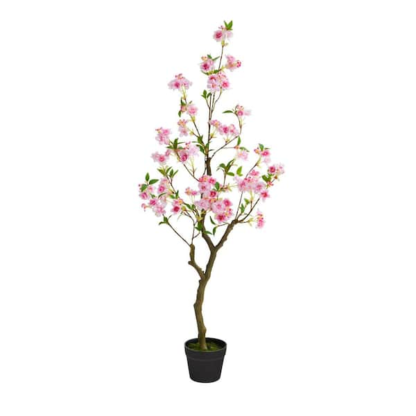 Nearly Natural 4ft. Cherry Blossom Artificial Plant