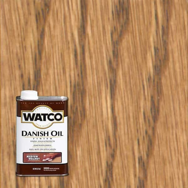 Watco 1 Pint Danish Oil in Medium Walnut (4 Pack)