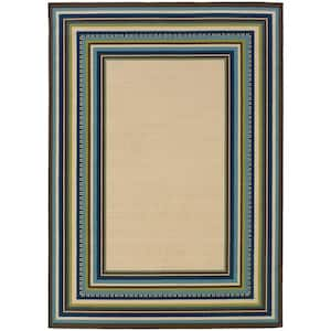 Pompano Beige 9 ft. x 13 ft. Area Rug