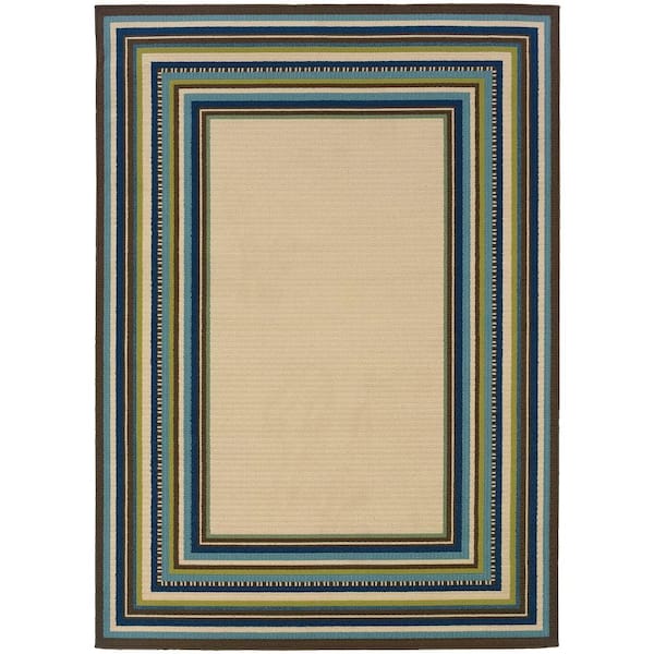 Home Decorators Collection Pompano Beige 9 ft. x 13 ft. Area Rug