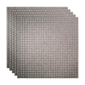 Square 2 ft. x 2 ft. Galvanized Steel Lay-In Vinyl Ceiling Tile (20 sq. ft.)