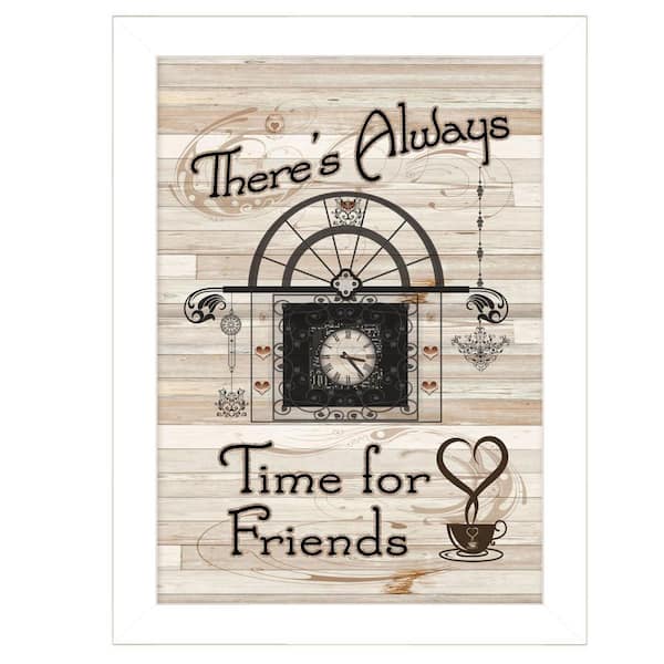 Charlie Time for Friends 1-Piece Framed Wall Art 14 in. x 10 in.