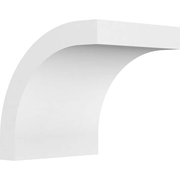 Ekena Millwork 5"W x 6"D x 6"H Standard Heritage Architectural Grade PVC Knee Brace