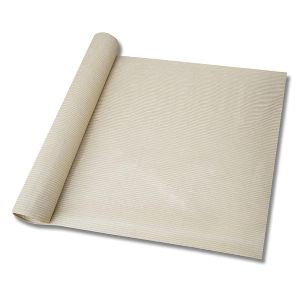 8 ft. x 25 ft. Beige Rectangle Sun Shade Roll, UV Blockage Cover for Outdoor Backyard Patio Pergola Greenhouse Plants