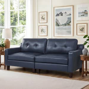 JAYDEN CREATION Erich Modern 86.5 in. in Straight Arm Polyester