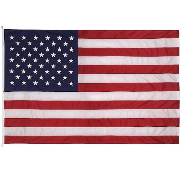 Valley Forge Flag 12 ft. x 18 ft. Nylon U.S. Flag