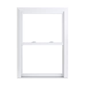 29.75 in. x 41.25 in. 70 Pro Series White Double Hung Low-E Argon Glass Vinyl Replacement Window, Screen Incl