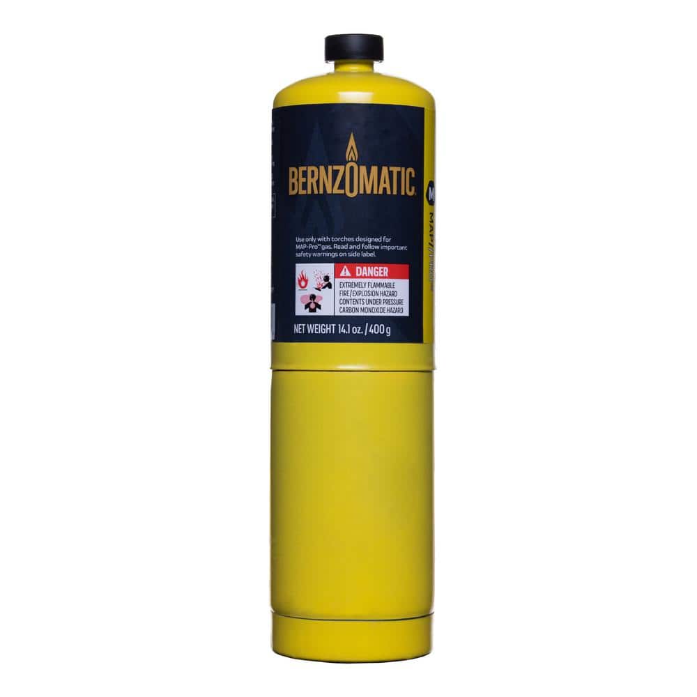 Bernzomatic 14.1 oz. Handheld Map-Pro Gas Cylinder 332477 - The Home Depot