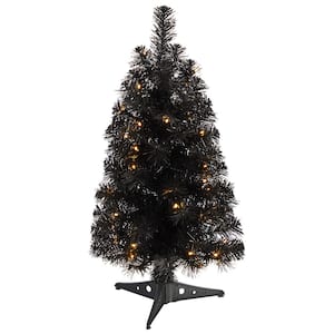 Lightshare 41 in. Lighted Willow Branch Artificial Christmas Tree 100 Mini  LED for Decoration Indoor Outdoor with Timer and Dimmer MLHC41IN-B - The  Home Depot