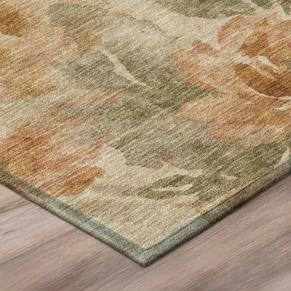 Chantille Machine Washable Indoor/Outdoor Abstract ACN3022 Beige 10 ft. x 14 ft. Area Rug