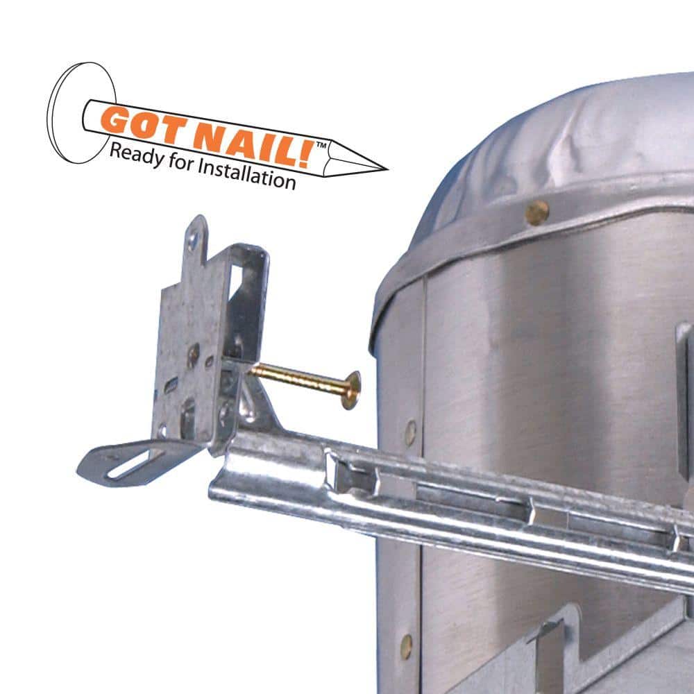 Halo Silver 6" Aluminum LED Recessed Lighting Housing, Energy Star Certified