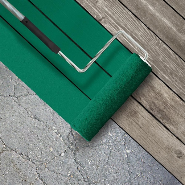 5 gal. #OSHA-2 OSHA SAFETY GREEN Low-Lustre Enamel Interior/Exterior Porch and Patio Floor Paint