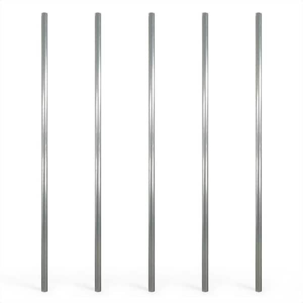 Hicarer 9 Pcs 1-3/8" Chain Link Fence Post Extender 20 Inch Extension Height Galvanized Chain - View #7