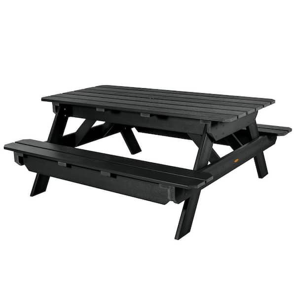 Hometown Picnic Table in Black