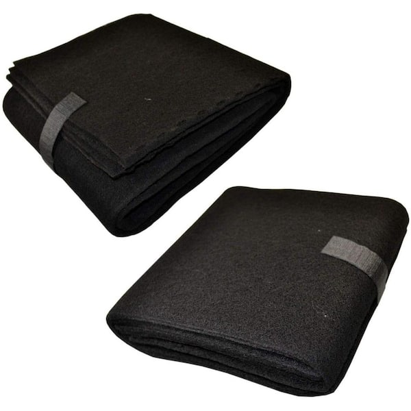 LifeSupplyUSA 12.5 in. x 8.5 in. x 1 in. Replacement Carbon Charcoal Pre-Filters for Honeywell Enviracaire Air Purifiers (Set of 2)