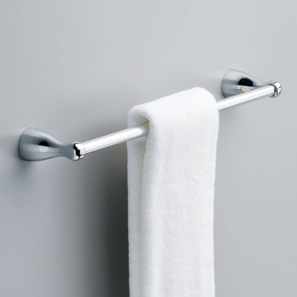Delta Lahara 18-inch Polished Chrome Wall Mounted Towel Bar