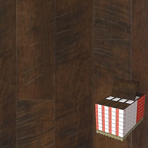 Outlast+ Molasses Maple 12 mm T x 6.1 in. W Waterproof Laminate Wood Flooring (451.4 sqft/pallet)
