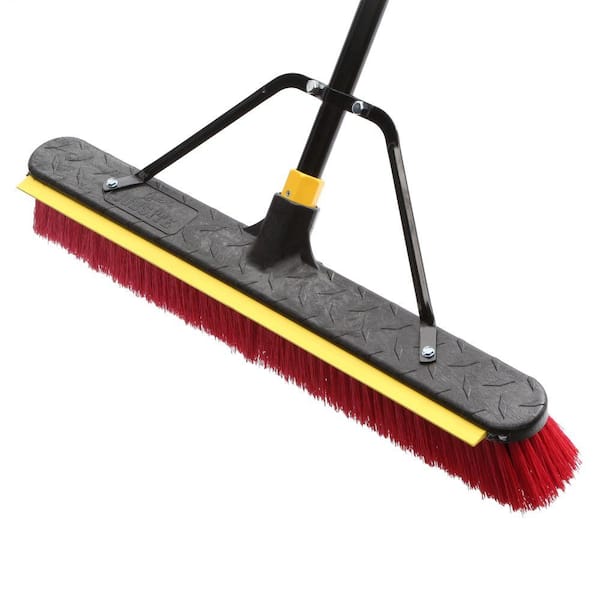 2-in-1 Squeegee Push Broom