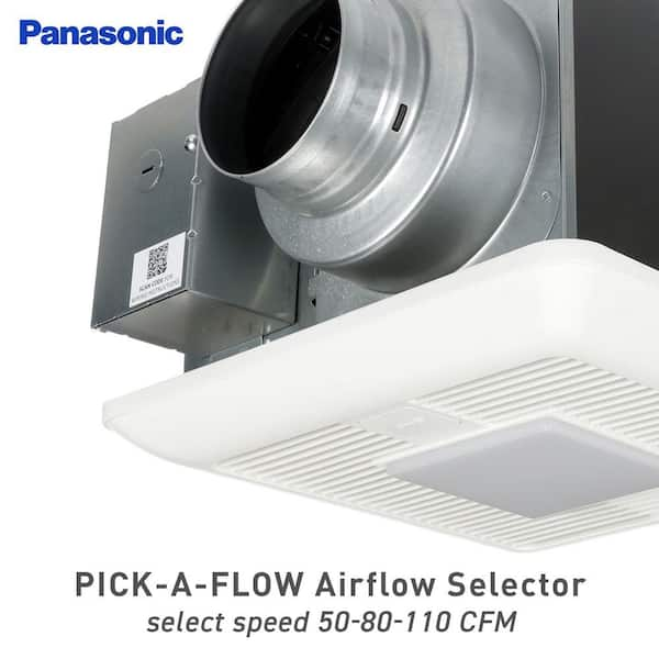 Panasonic WhisperGreen Select Pick-A-Flow 50/80 or 110 CFM Exhaust 