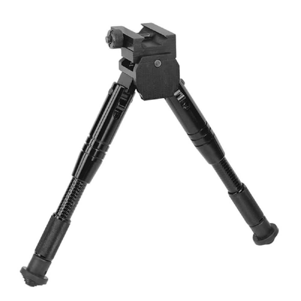 CALDWELL Prone Standing Bipod in Black 531123 - The Home Depot