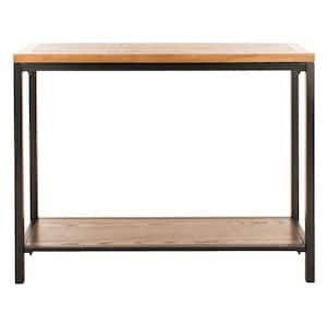 Dennis 42 in. Brown Wood Console Table