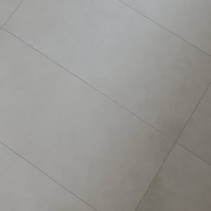 Construct 12 in. x 24 in. Matte Cream Porcelain Floor and Wall Tile (15.52 sq. ft./Case)