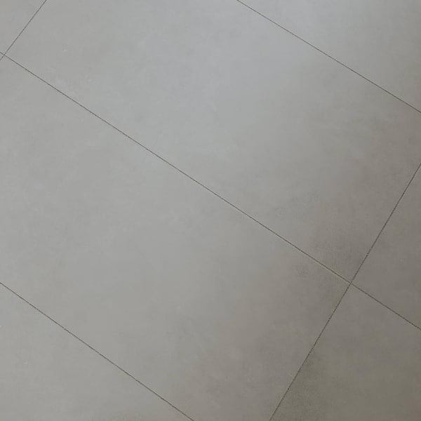 TILE CONNECTION Construct 12 in. x 24 in. Matte Cream Glazed Porcelain Wall and Floor Tile (15.5 sq. ft./case)