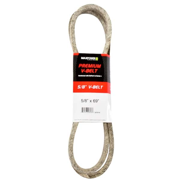 MaxPower 5/8 in. x 69 in. Premium V-Belt 347614 - The Home Depot