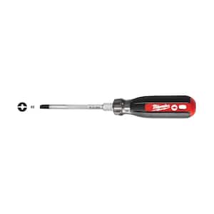 4 in. #2 ECX Screwdriver with Cushion Grip