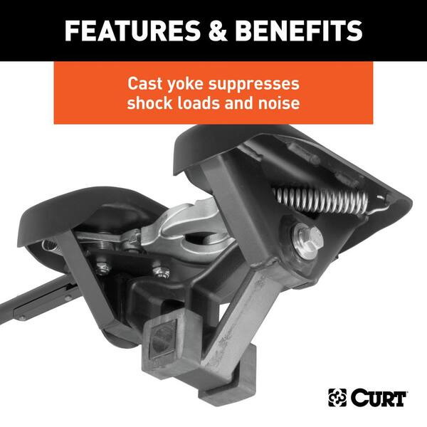 Curt A16 5th Wheel Hitch With Ford Puck System Legs 16033 The Home Depot