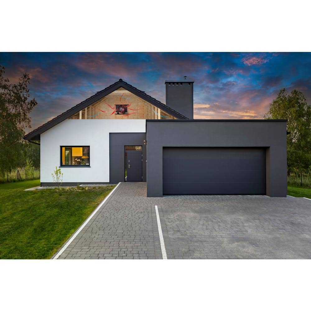 QuietCool Red Smart Attic Fan with App Control and Thermostat