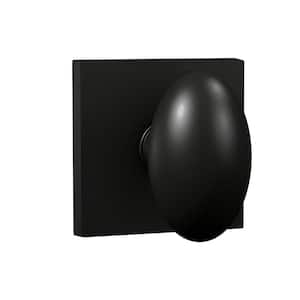 Bravura Oxford 905-7 Black Dummy Knob w Square Trim