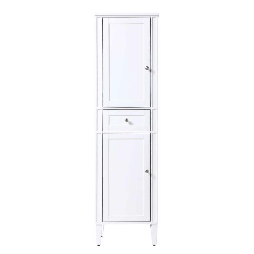 20 in. W x 20 in. D x 72 in. H White Freestanding Linen Cabinet price history on PriceWatchPro