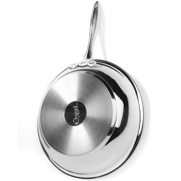Ozeri 8 in. ETERNA Stainless Steel Pan, a 100% PFOA and APEO-Free 