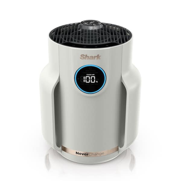 NeverChange 250 sq. ft. HEPA Filter Table Top Mini Air Purifier and Cleaner in Grays with Odor Neutralizer Technology