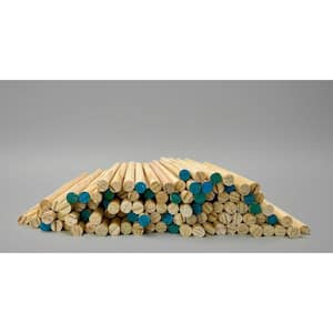1/4 in. x 12 in. Pine Round Dowel (100/PK)