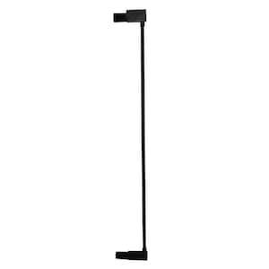 36 in. H x 2.75 in. W x 1 in. D Black, Small Extension for Extra Tall Premium Pressure Gate