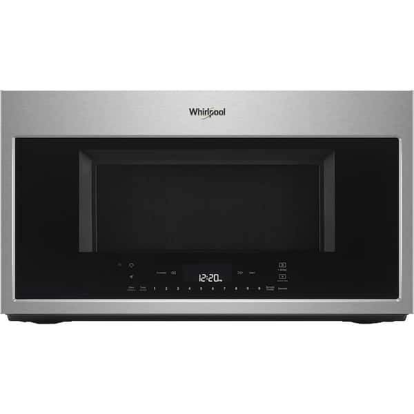 Whirlpool 1.9 cu. ft. Smart Over the Range Convection Microwave in Fingerprint Resistant Stainless Steel